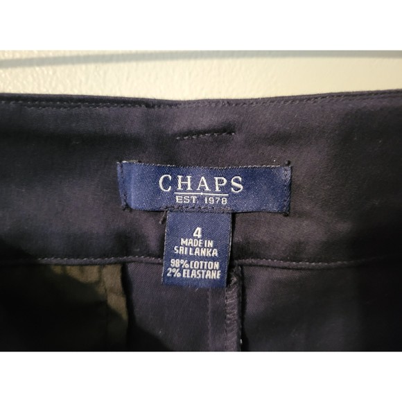 NWT Chaps Women's Slimming Fit Capri Pants Size 4 - Picture 2 of 5